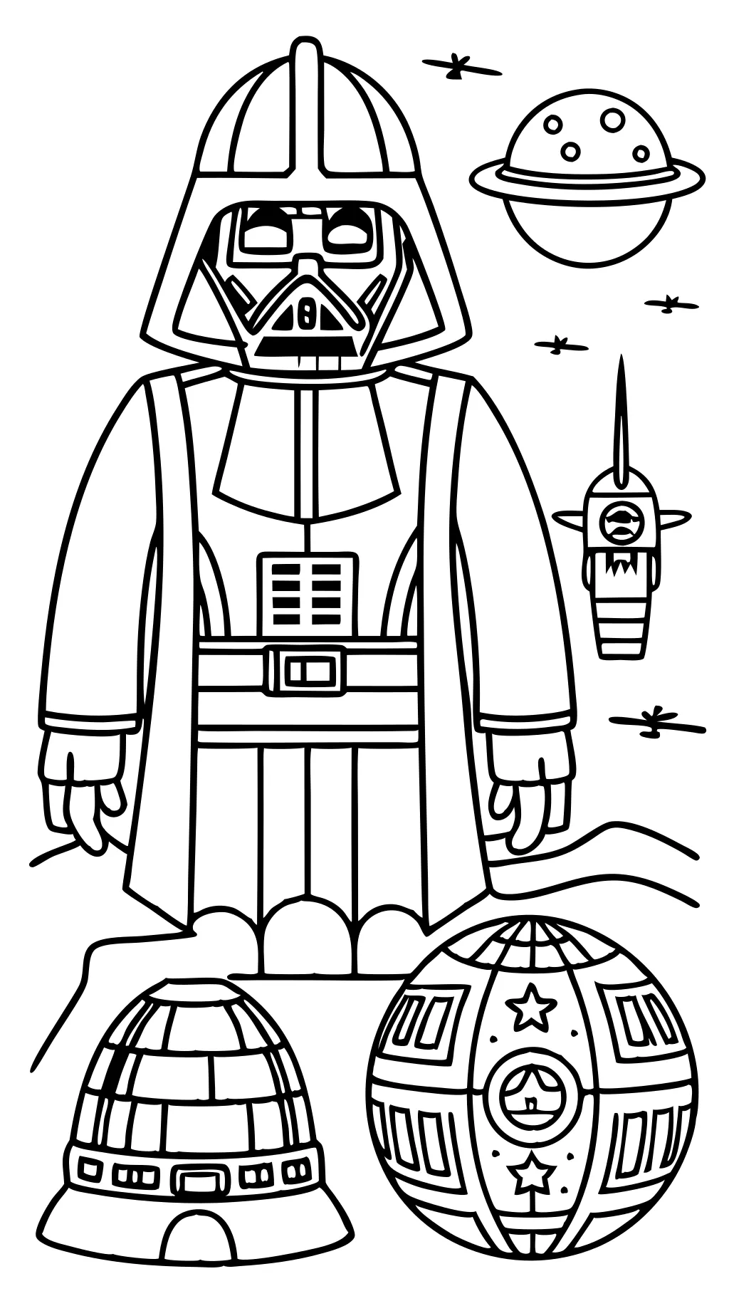 coloriage crayola Star Wars